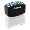Universal Message Stamp, VOID, Pre-Inked One-Color, Blue UNV10071